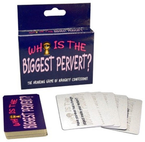 Who is the Biggest Pervert? Card Game